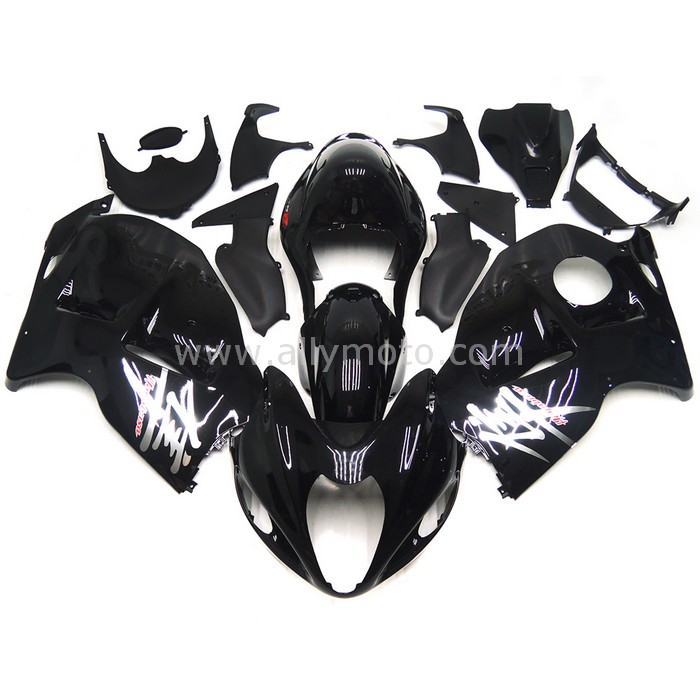 0431 Fairing Suzuki GSXR1300 Hayabusa 1997 - 2007 Cowling Black Silver 0431 Fairing Suzuki GSXR1300 Hayabusa 1997 - 2007 Cowling Black Silver